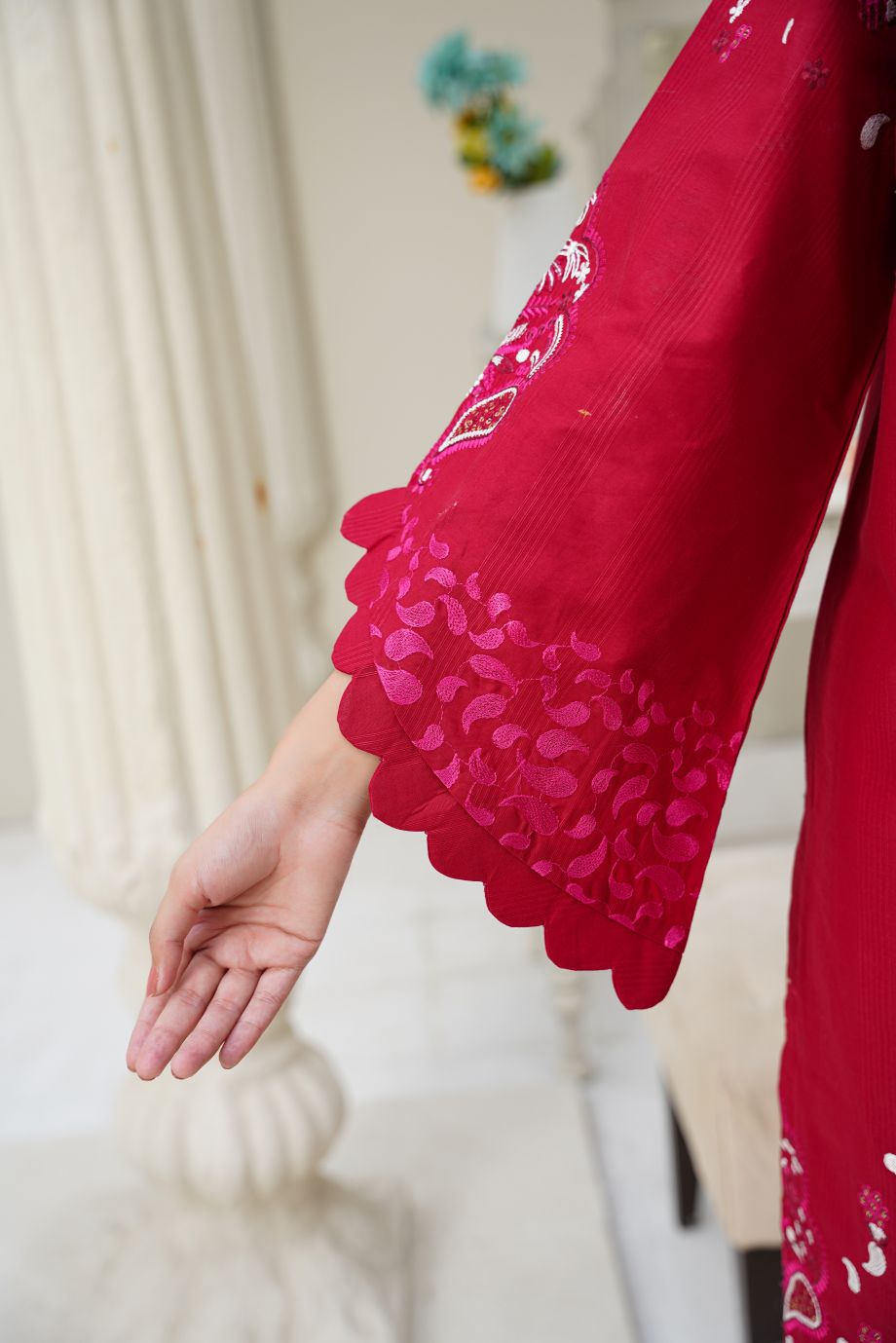 Best Selling - 3 PC Embroidered Suit