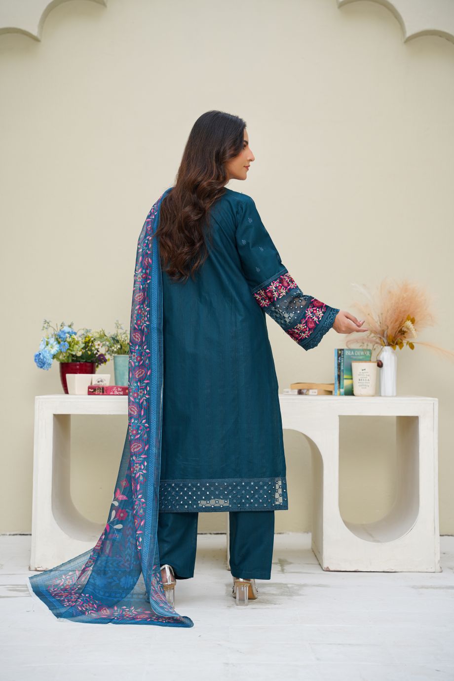 Best Selling - 3 PC Embroidered Suit