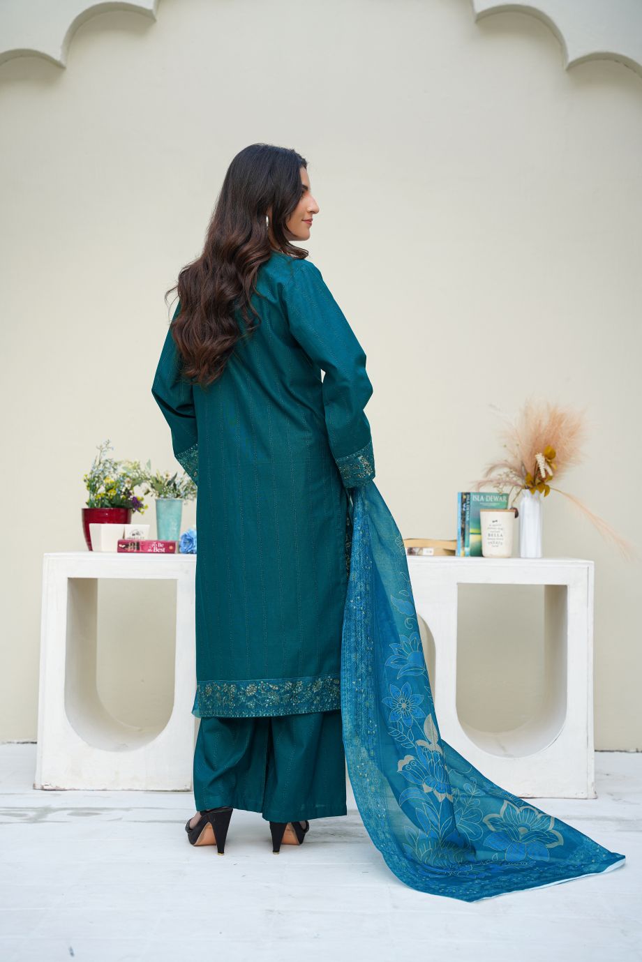 Best Selling - 3 PC Embroidered Suit