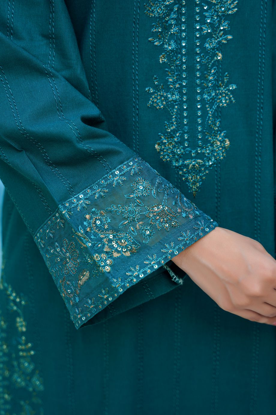 Best Selling - 3 PC Embroidered Suit