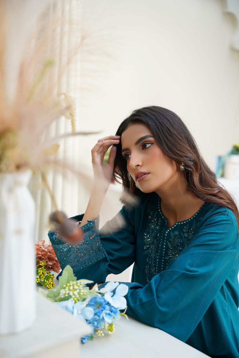 Best Selling - 3 PC Embroidered Suit