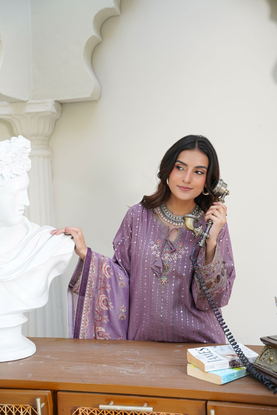 Best Selling - 3 PC Embroidered Suit