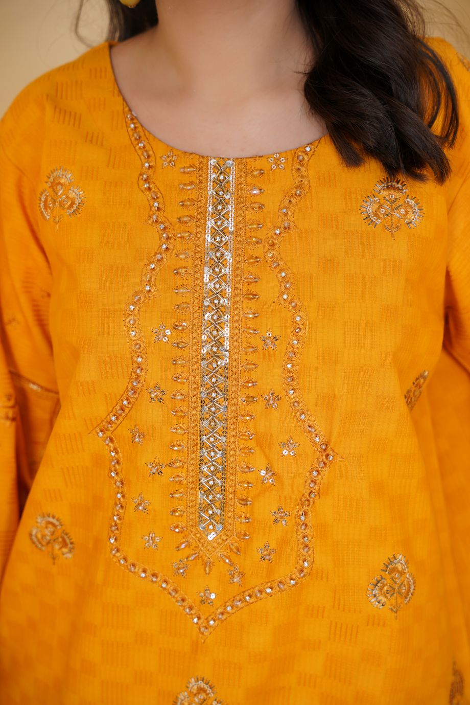 Best Selling - 3 PC Embroidered Suit