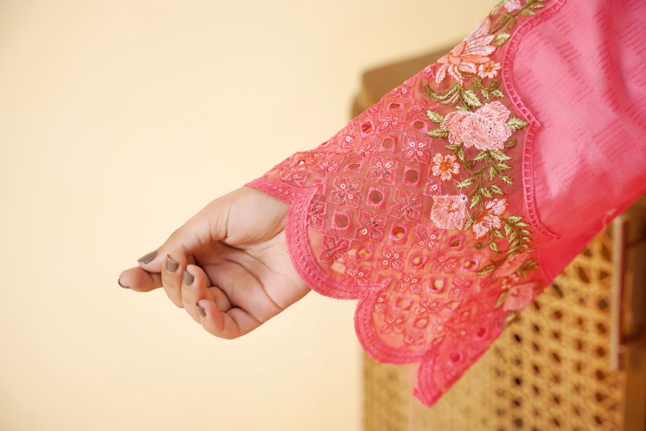 Best Selling - 3 PC Embroidered Suit