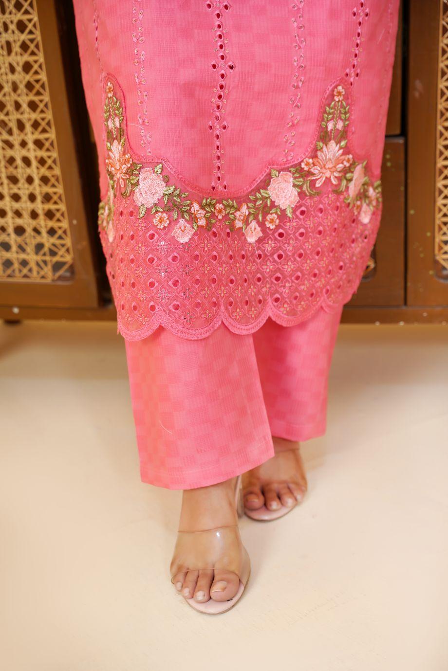 Best Selling - 3 PC Embroidered Suit