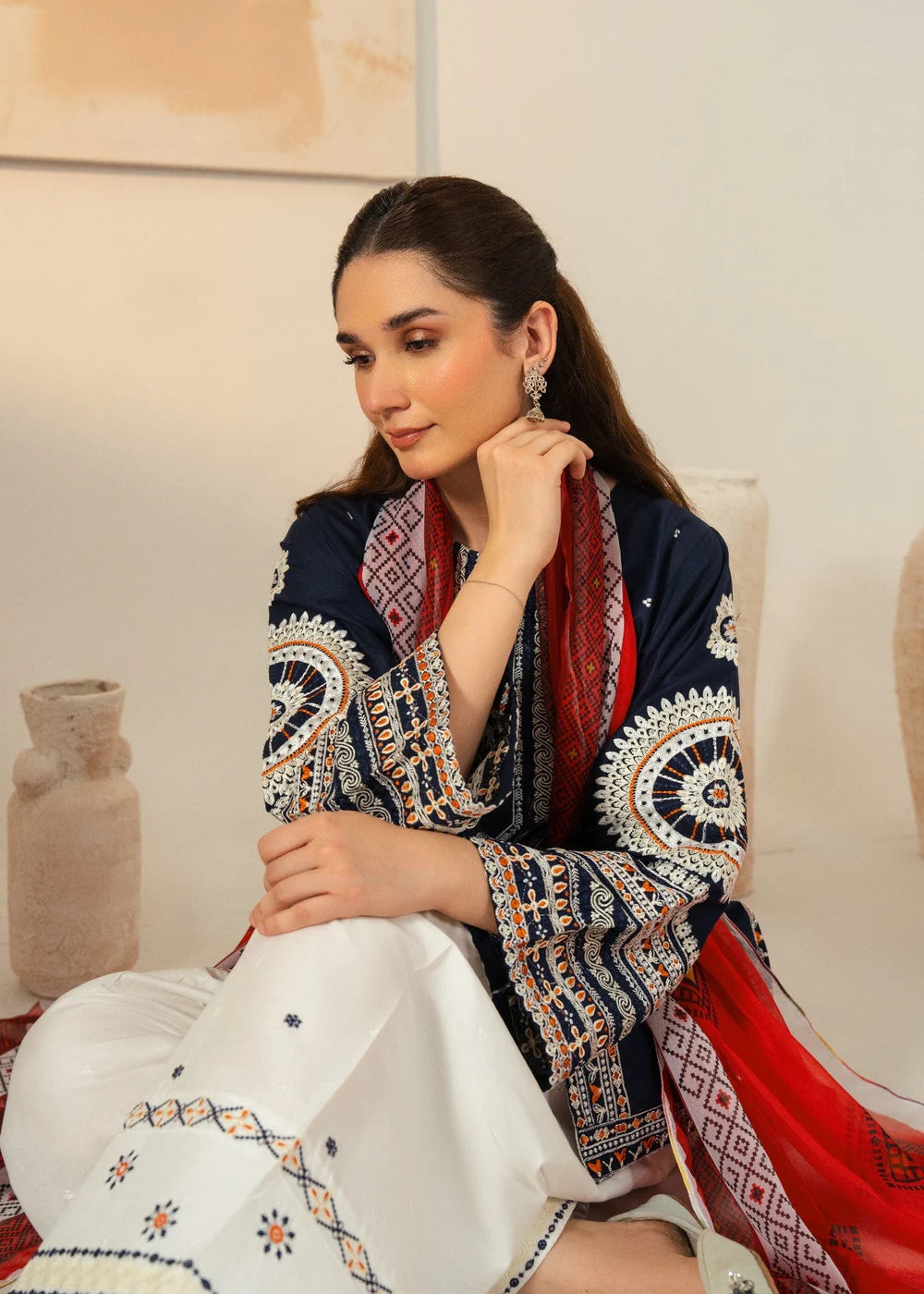 Best Selling - Rangrez - 3 PC Suit