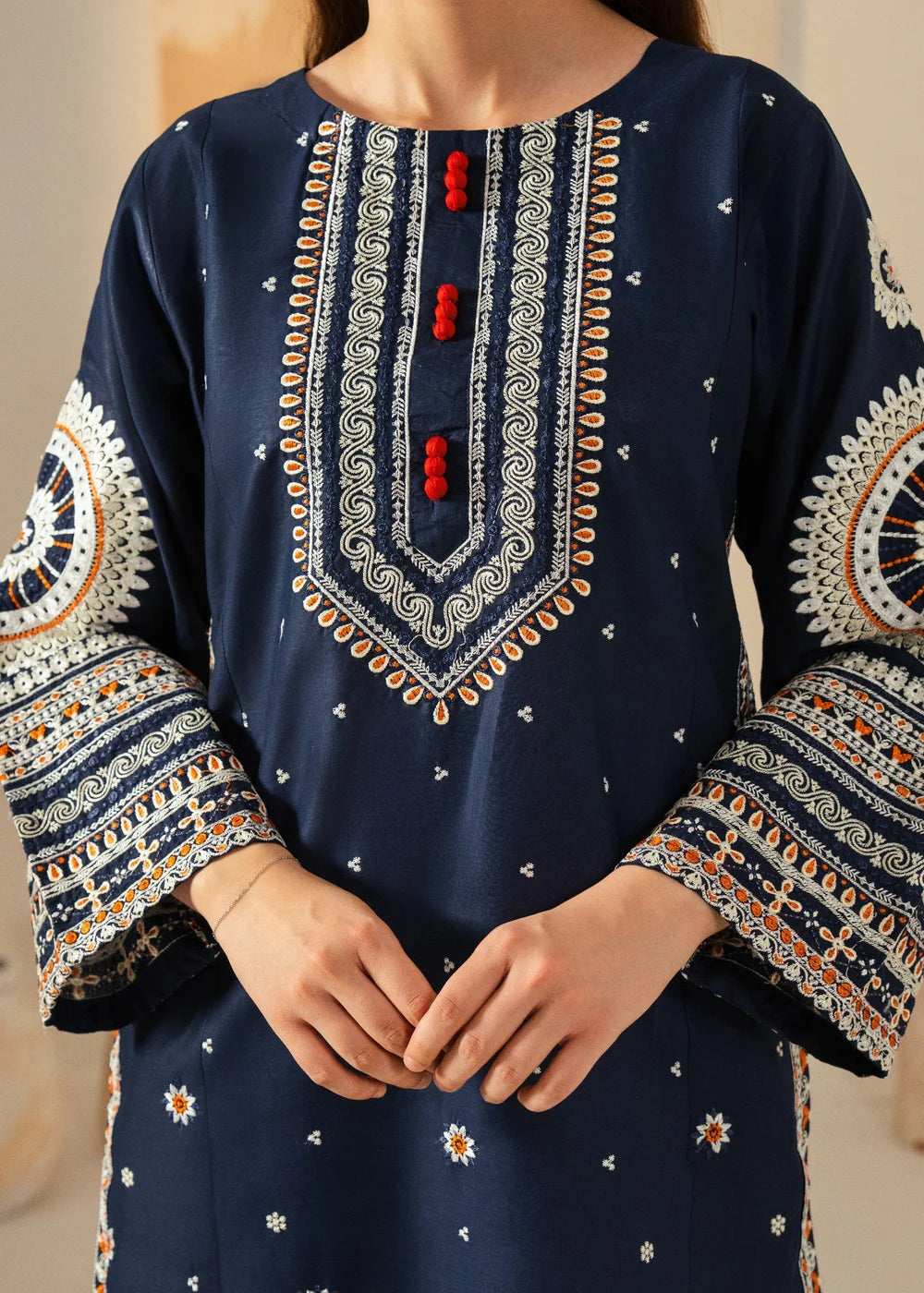 Best Selling - Rangrez - 3 PC Suit