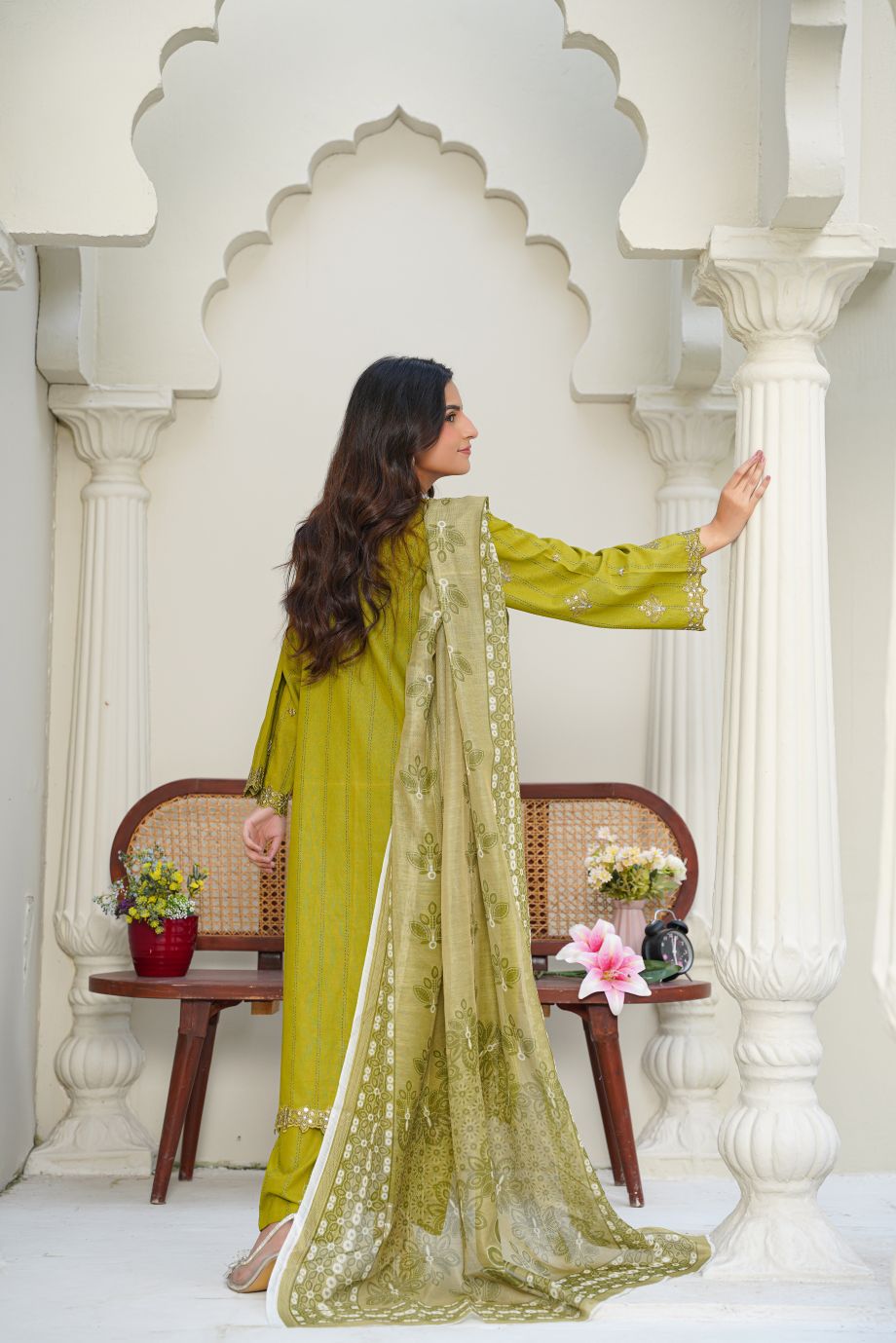 Best Selling - 3 PC Embroidered Suit