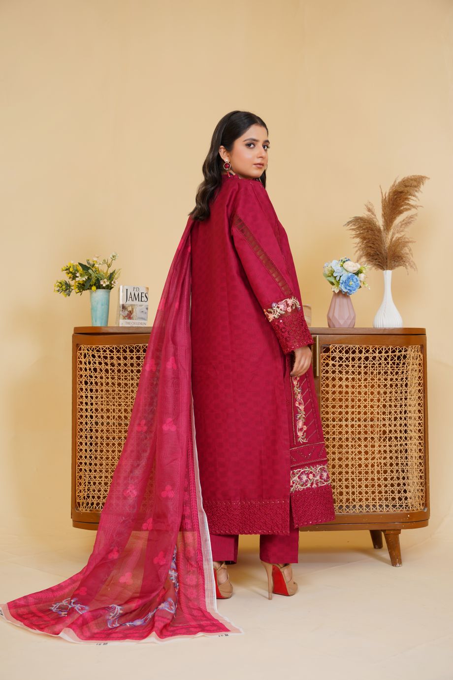 Best Selling - 3 PC Embroidered Suit