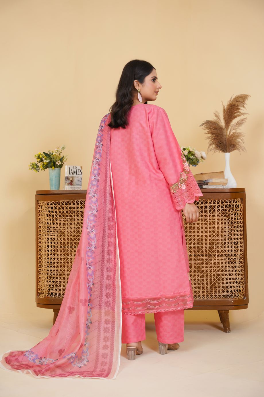 Best Selling - 3 PC Embroidered Suit