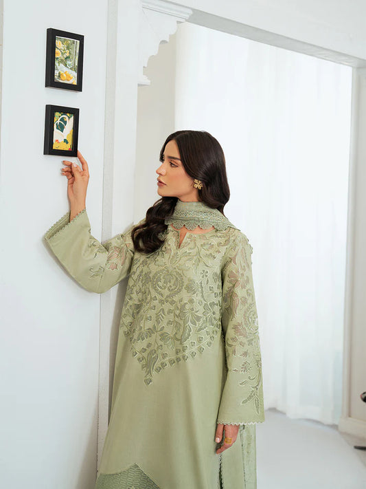 Laser-Cut 3PC Embroidered