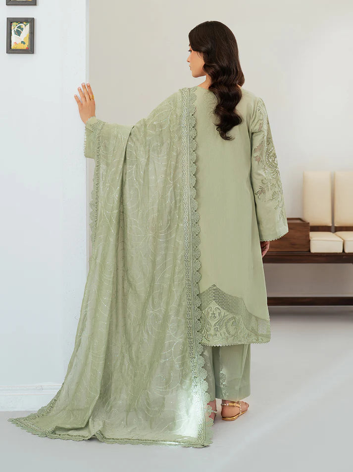 Laser-Cut 3PC Embroidered