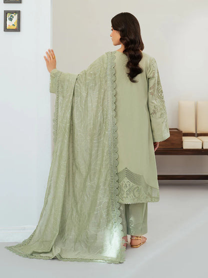 Laser-Cut 3PC Embroidered