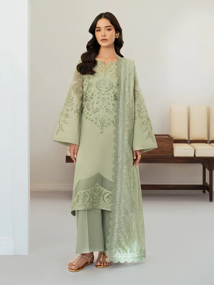 Laser-Cut 3PC Embroidered