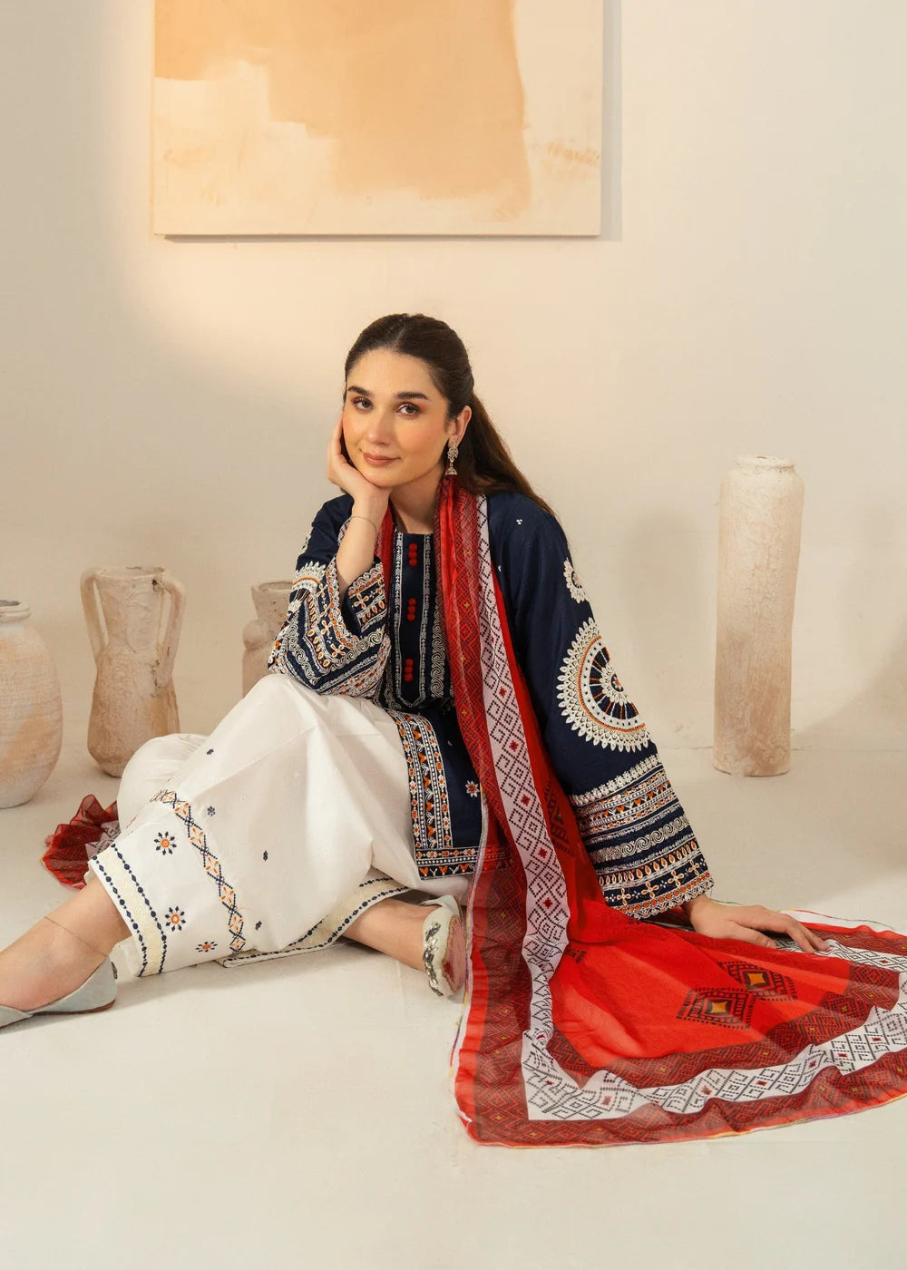 Best Selling - Rangrez - 3 PC Suit