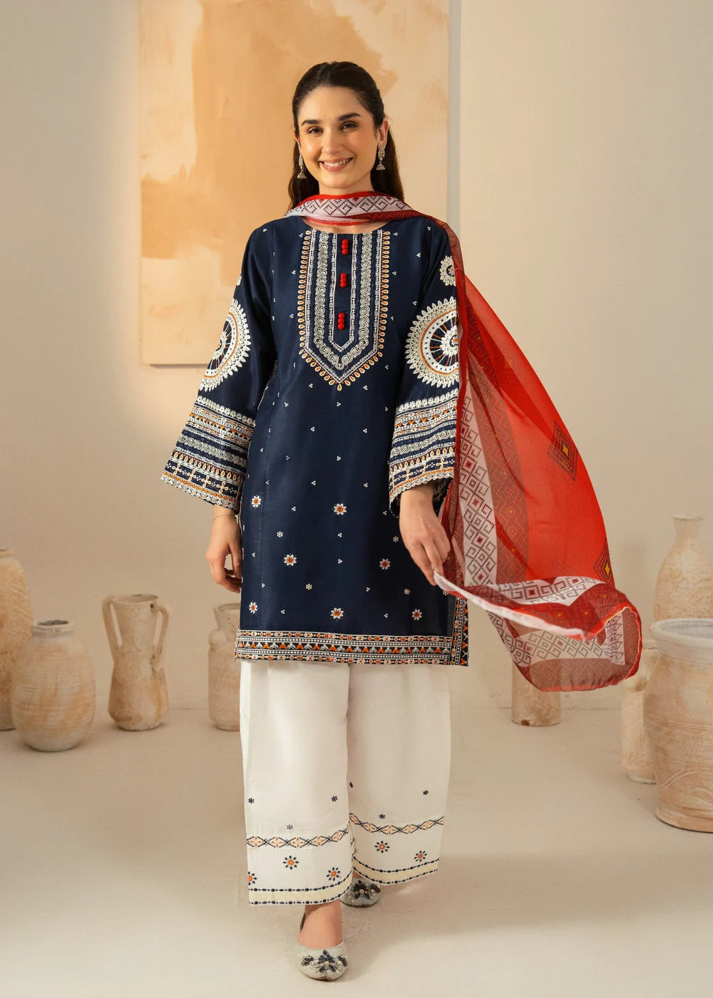 Best Selling - Rangrez - 3 PC Suit