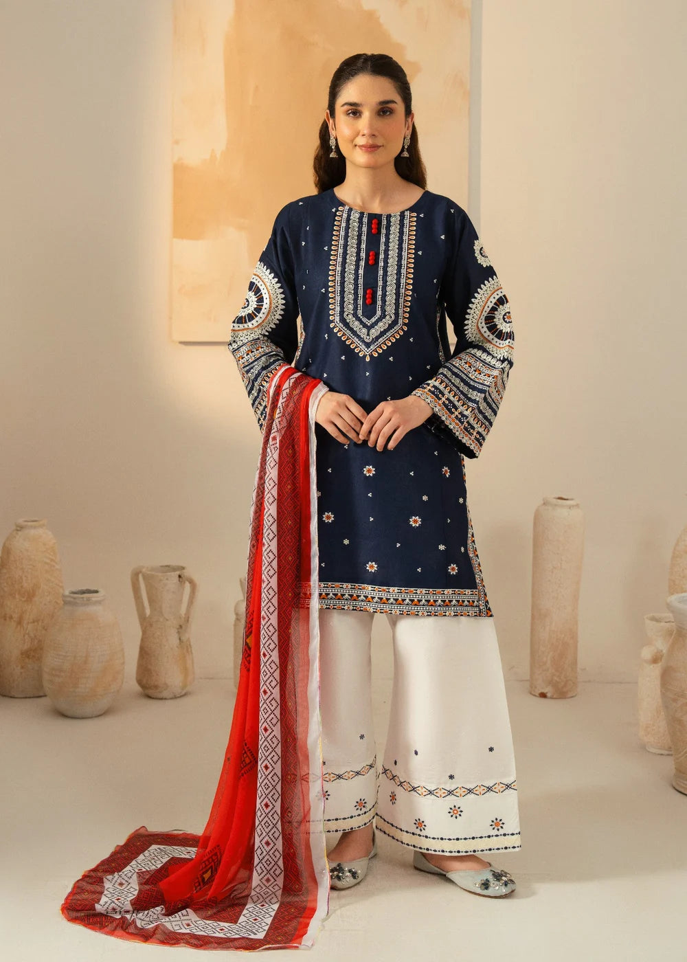 Best Selling - Rangrez - 3 PC Suit