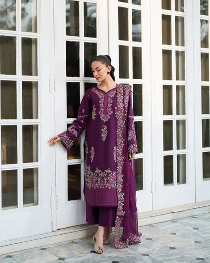 Twilight Vine 3PC Embroidered